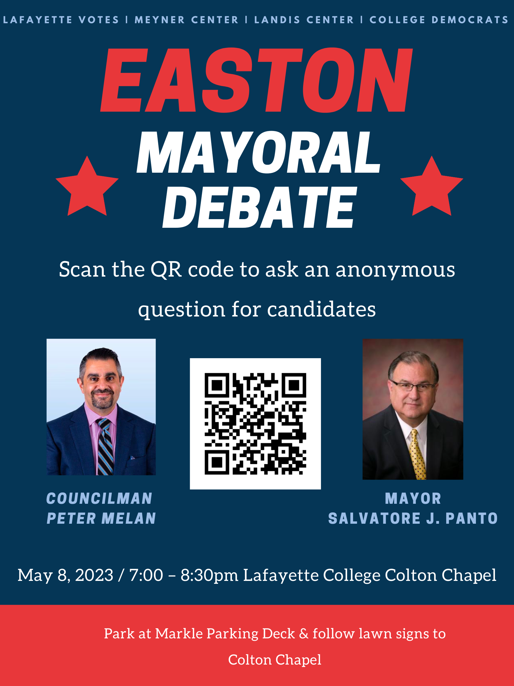 Easton Mayoral Candidate Debate May 8, 2023 · The Robert B. and Helen